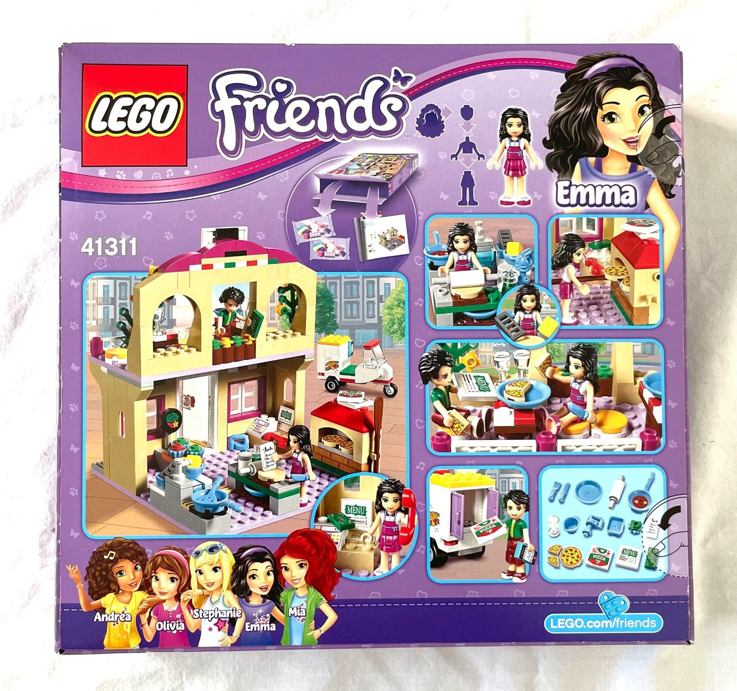 Lego Kit di costruzioni: Lego 41311: Heartlake Pizzeria – Nuovo e nell'imballaggio originale da Corminboeuf venduto da Ld6NVToZQe 2