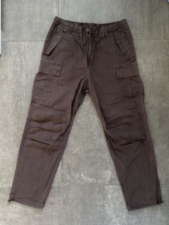 Brown cargo pants, size M, H&M