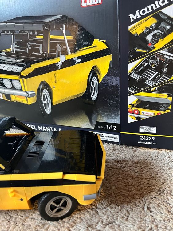 Opel Manta A 1970 (COBI-24339) \ Cars in 1:12 scale \