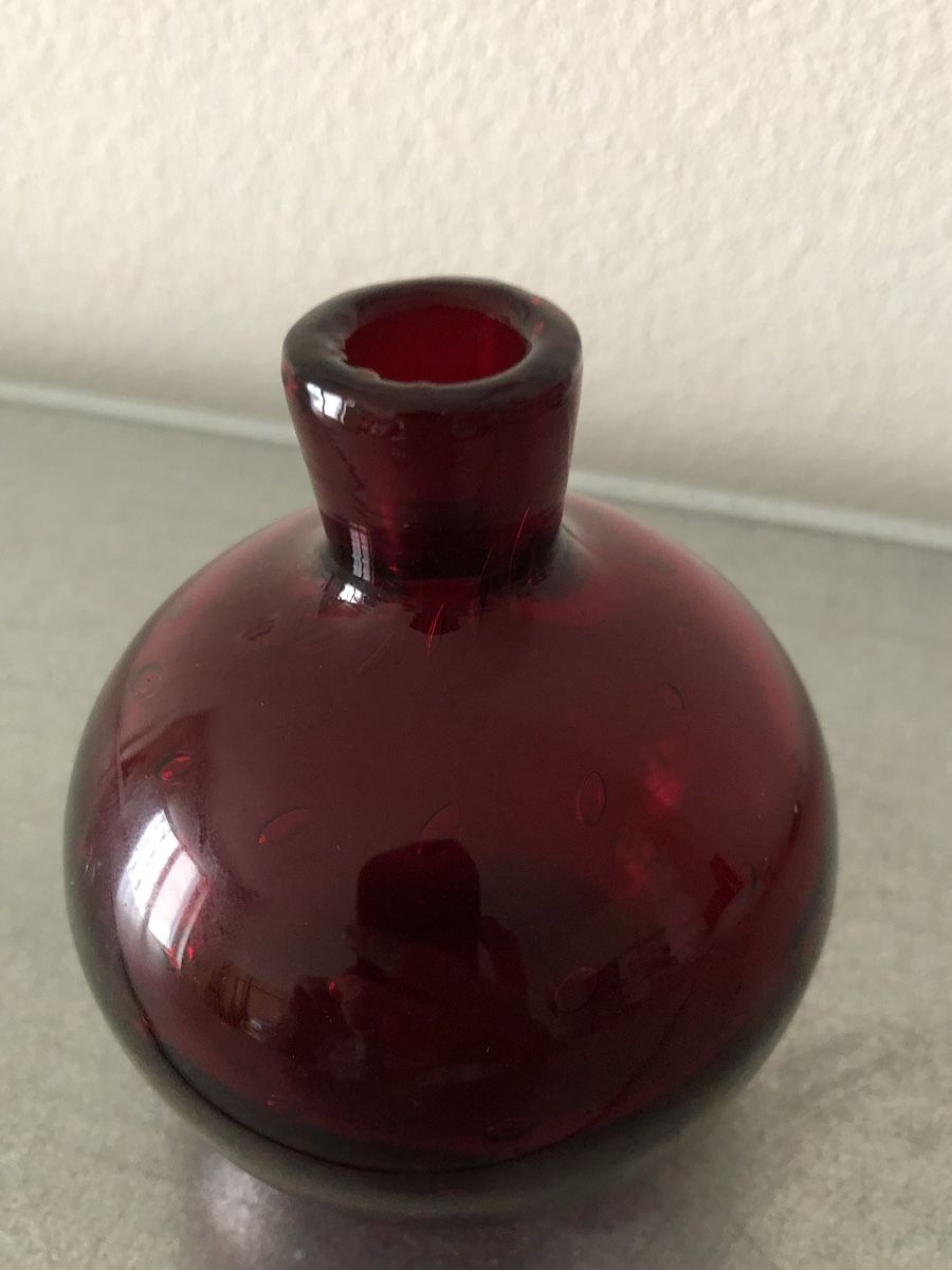 Flaconi: Midcentury Parfümflasche bubble Glas – Usato da Basel venduto da Amechan. 3