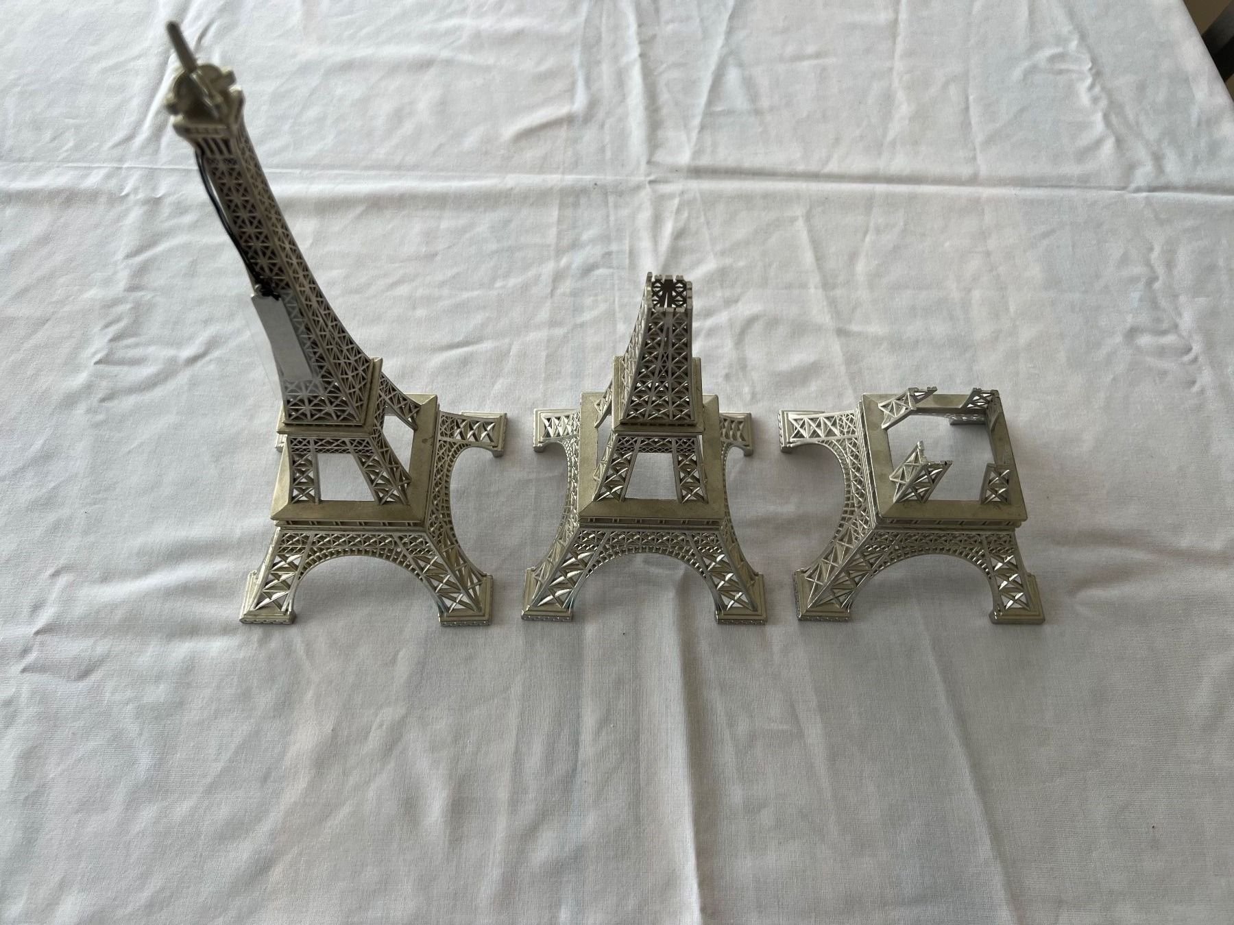 Tutte le decorazioni: Modell 3-teilig Eiffel Turm – Usato da Schlieren venduto da svenbaettig 2