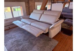 Ledersofa Rom Adora mit 2 x Relaxfunktion