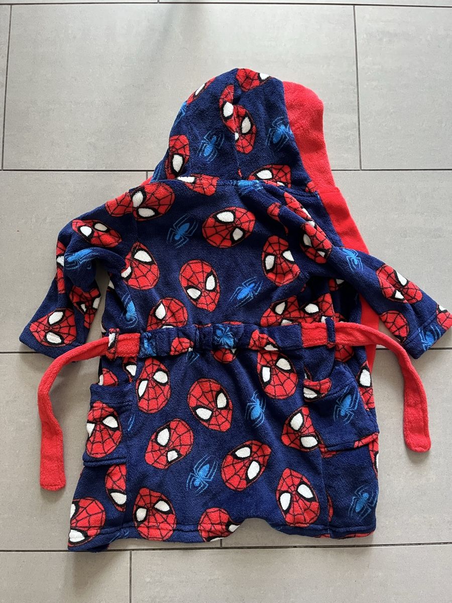Accappatoi: Spiderman Bademantel, Gr. 98/104 – Usato da Zürich venduto da jmg_8005 1