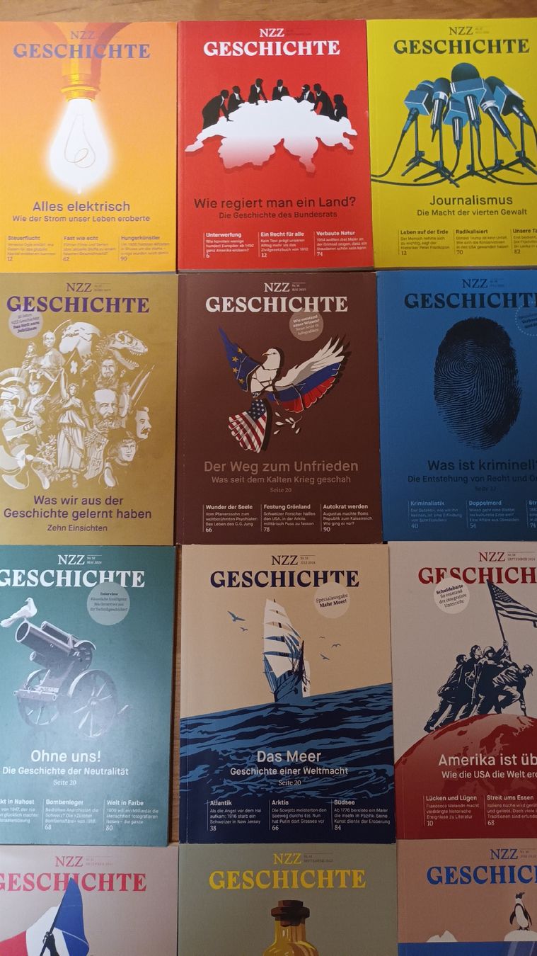 Livres: 19 Bücher NZZ-Geschichten – Neuf (Voir description) à chur par erika025 1