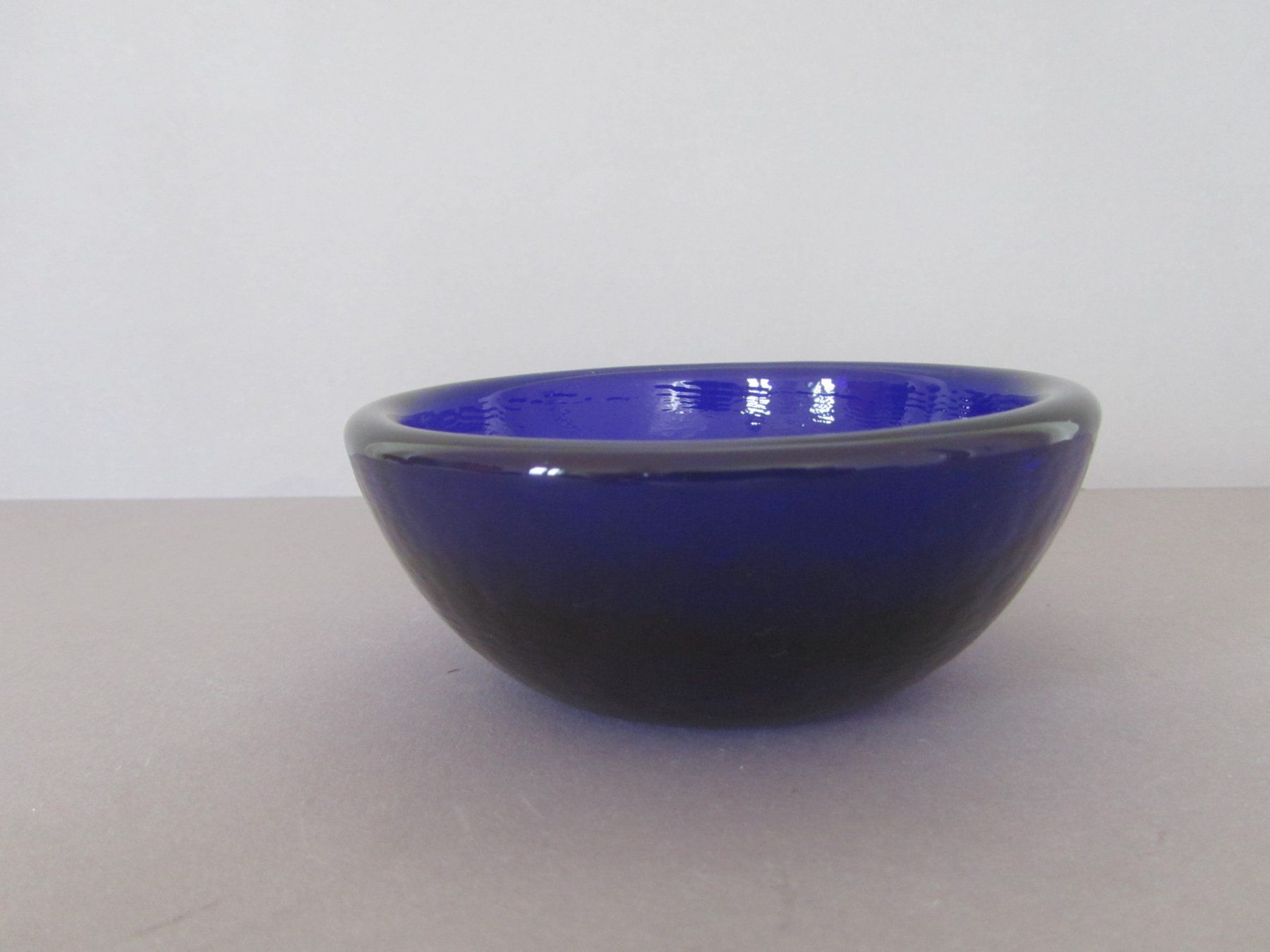 Schalen: Cobalt -blaue Glasschale, Norwegen – Gebraucht aus Seengen von mikelele 4