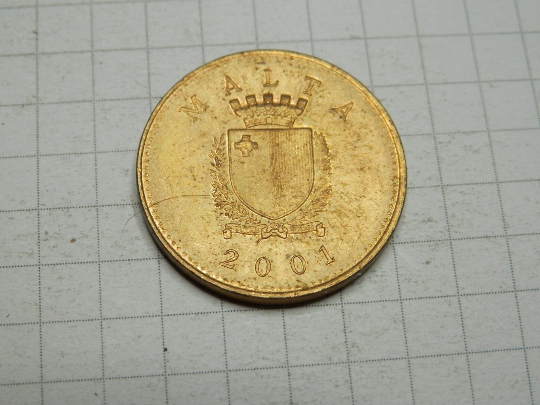 Tutti le monete: Malta 1 Cent, 2001 – Usato da Weiach venduto da weiach81