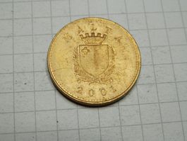 Malta 1 Cent, 2001