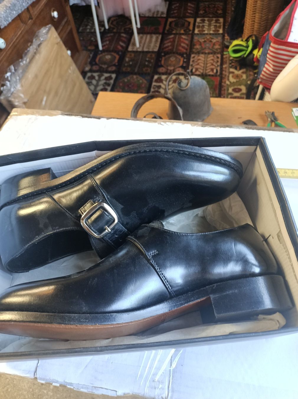 Scarpe da uomo: Markenschuhe, Rahmengenäht, Grösse 42 – Nuovo e nell'imballaggio originale da Wilchingen venduto da mrw_ymp9 4