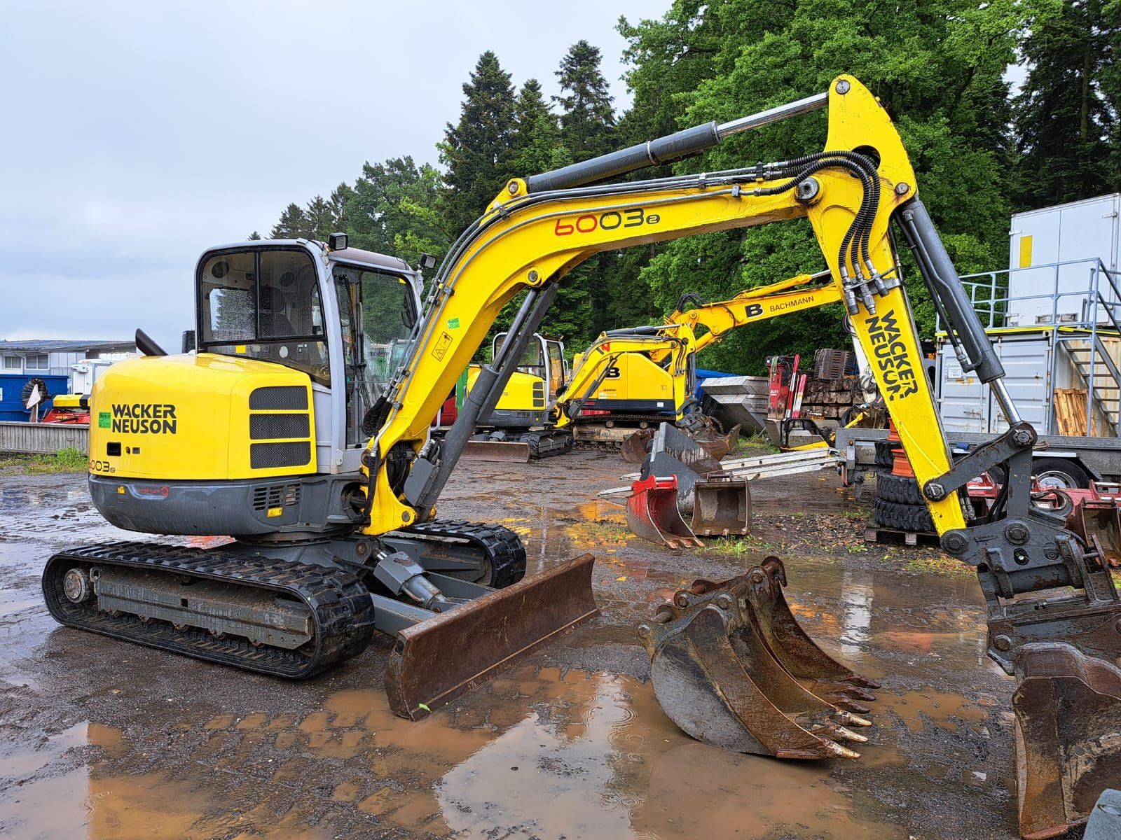 Wacker Neuson Escavatori: Raupenbagger Wacker Neuson 6003 – Usato da Rain venduto da Bob1000 3