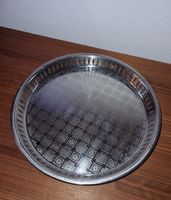 Serviertablett Edelstahl