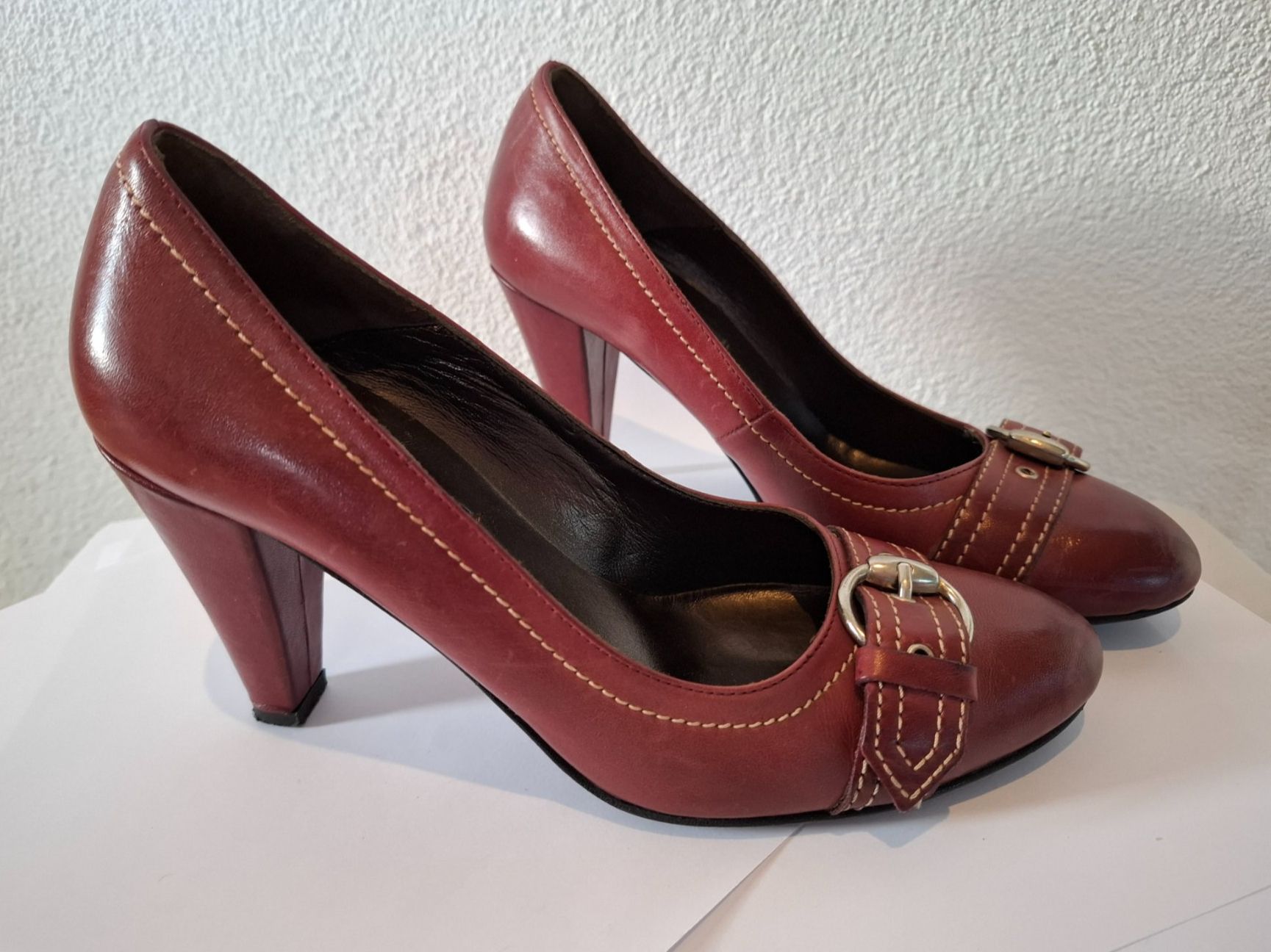 Navyboot Scarpe da donna: Navyboot, Pumps, bordeaux, Gr. 36 – Usato da Dornach venduto da shoe-lina 1