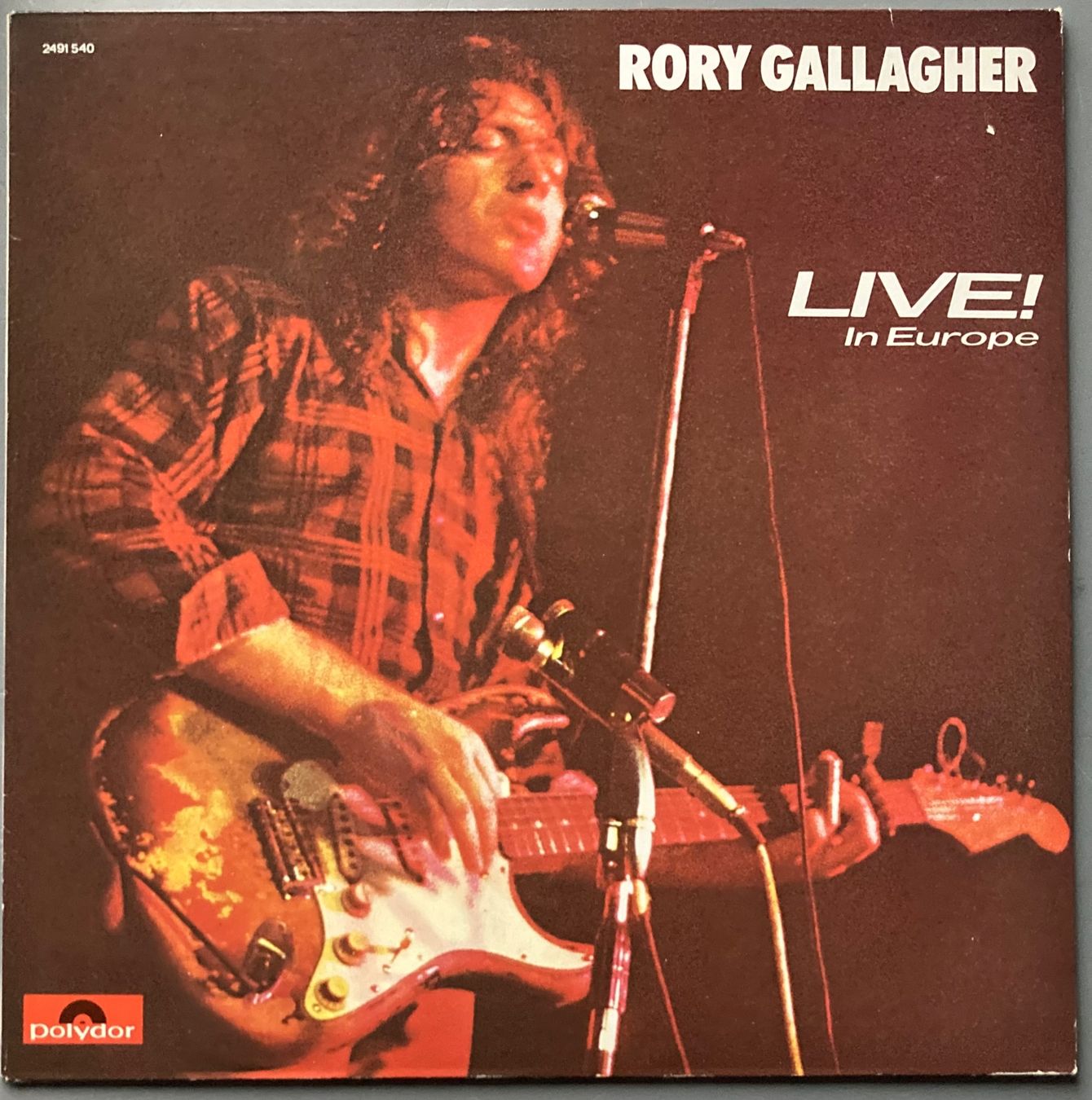 Dischi in vinile: RORY GALLAGHER - LIVE! IN EUROPE – Usato da Poliez-Pittet venduto da Newtown-Records