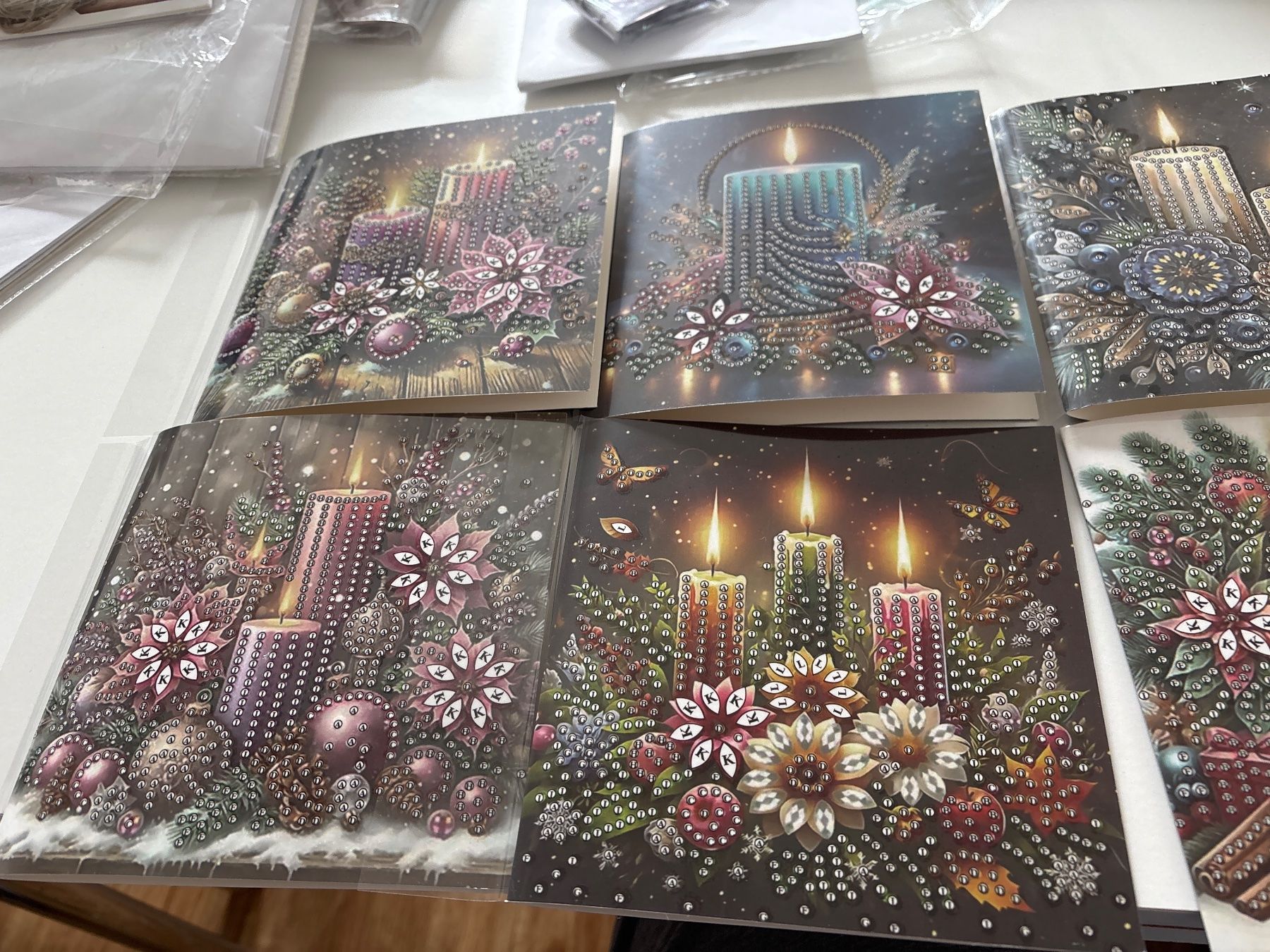 Kit bricolage: Diamond Paiting Karten New Year – Nuovo (secondo la descrizione) da Amriswil venduto da SCHLOSSGEISTLI 1