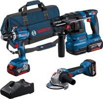 Professional 18V System Akku-Combo Kit: GSB 18V-45 + GBH