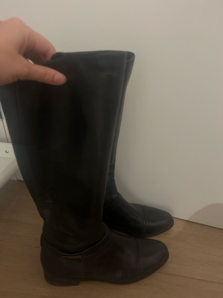 Damenschuhe: Lederstiefel, Grösse 39, Wintertauglich – Gebraucht aus Bachenbülach von sam_x8rt
