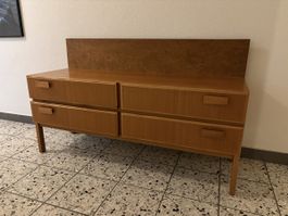 Kommode mit 4 Schubladen - mid century