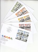 SBK 1096 - 1100 im 4er-Block FDC