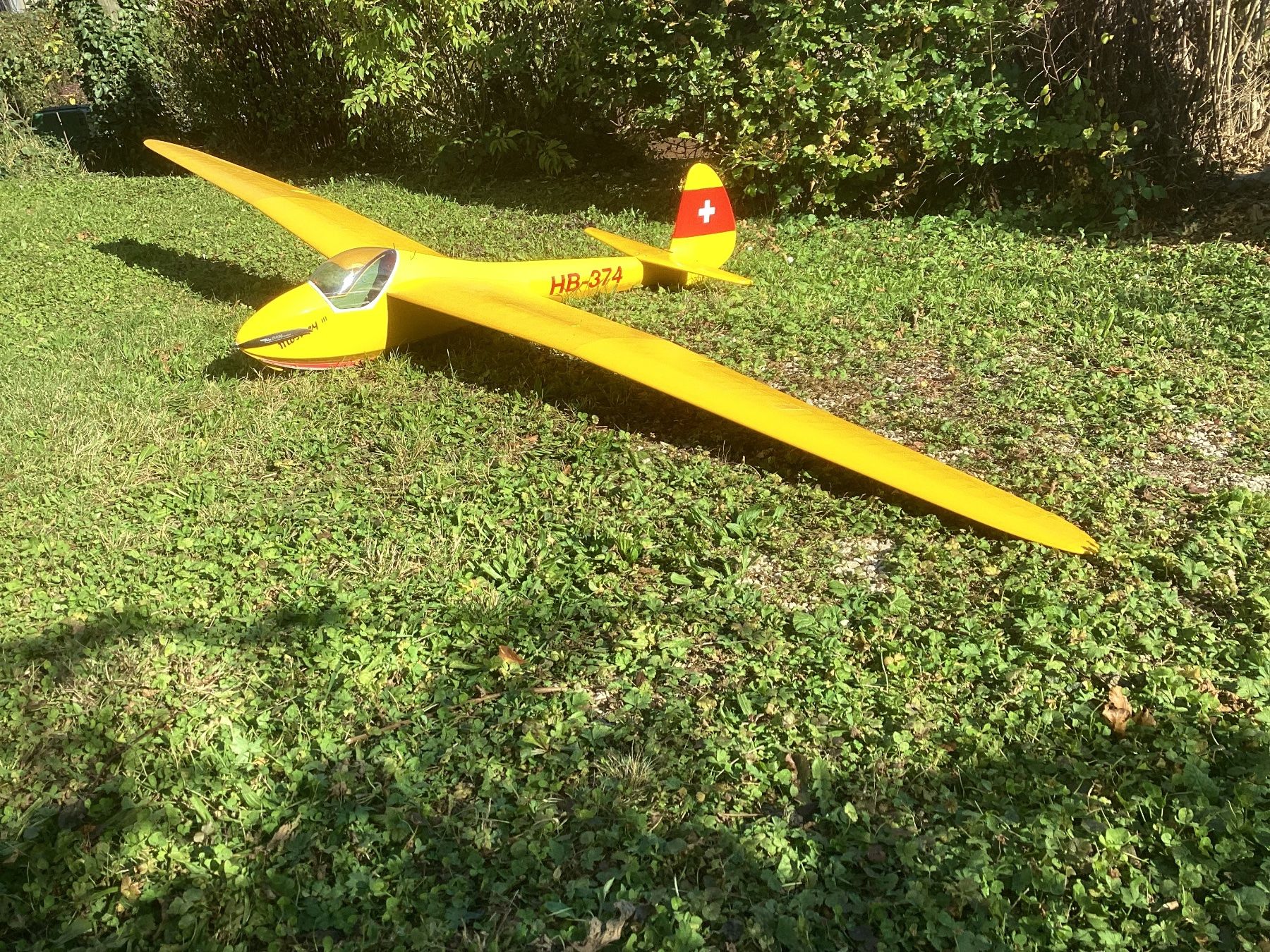 Modellismo RC: Moswey 3, Spannweite 4m mit elektroantrieb – Usato da Beringen venduto da sopwith 1
