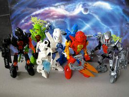 Lego Alle 6 Helden von Hero Factory 2010 ( 1. Serie )