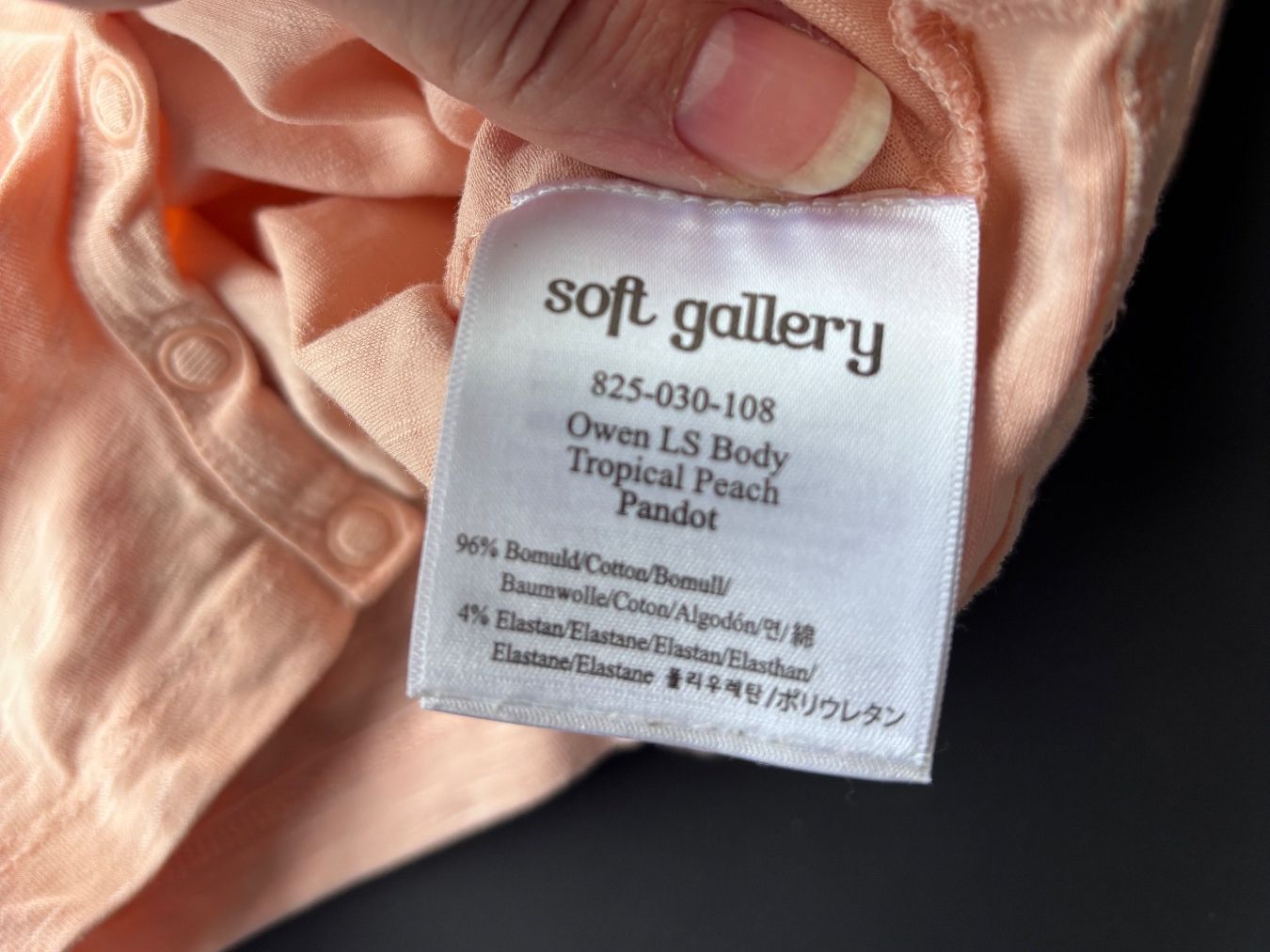Barboteuses: Soft Gallery Strampler 6 Monate, Hellrosa – D'occasion à Brugg AG par tsannen 3