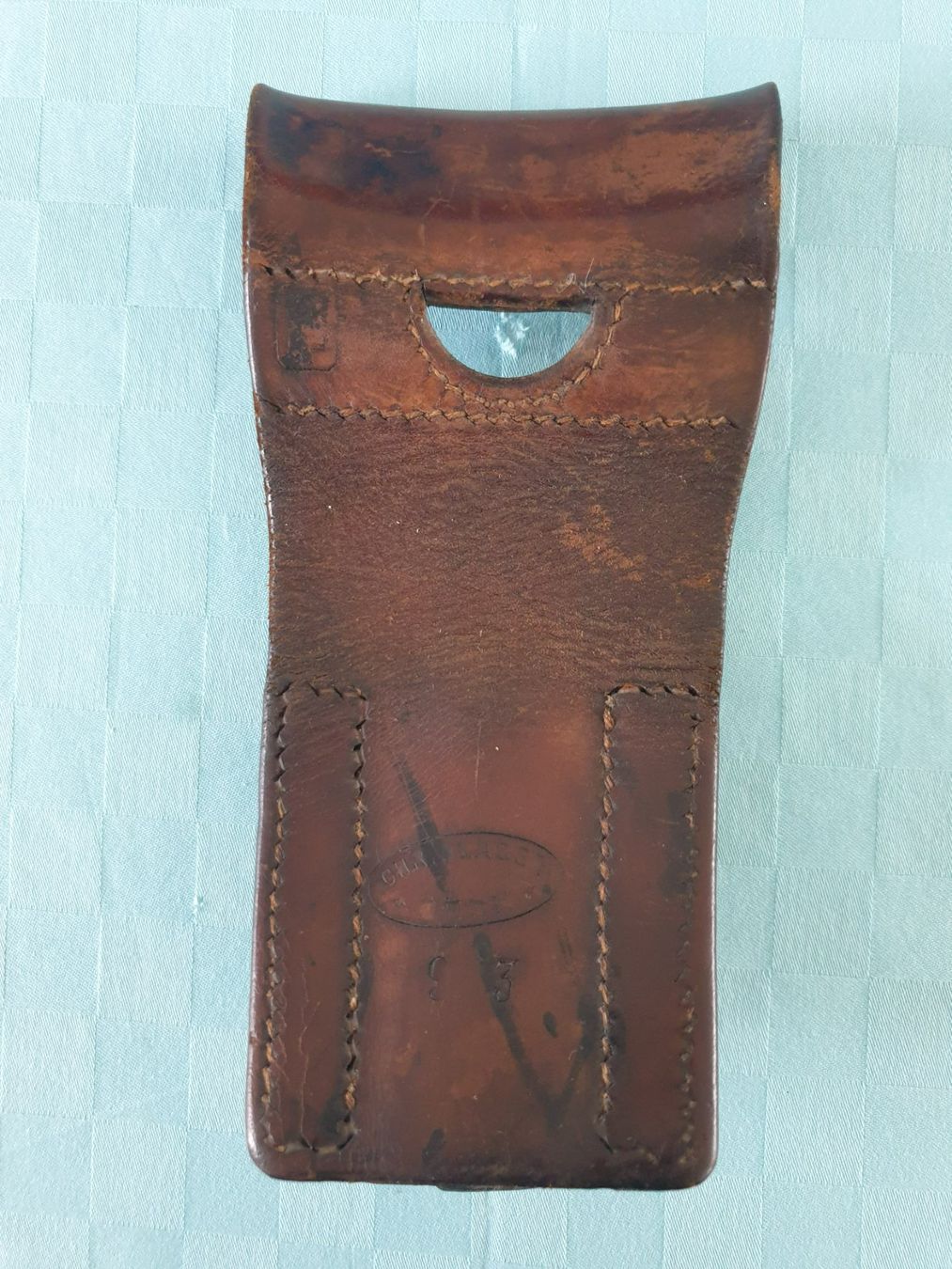 Schweizer Armee Armi bianche: Schweizer Bajonettfrosch 1893 CHR. Blaser Bern Original – Usato da Mörschwil venduto da spirspi 2