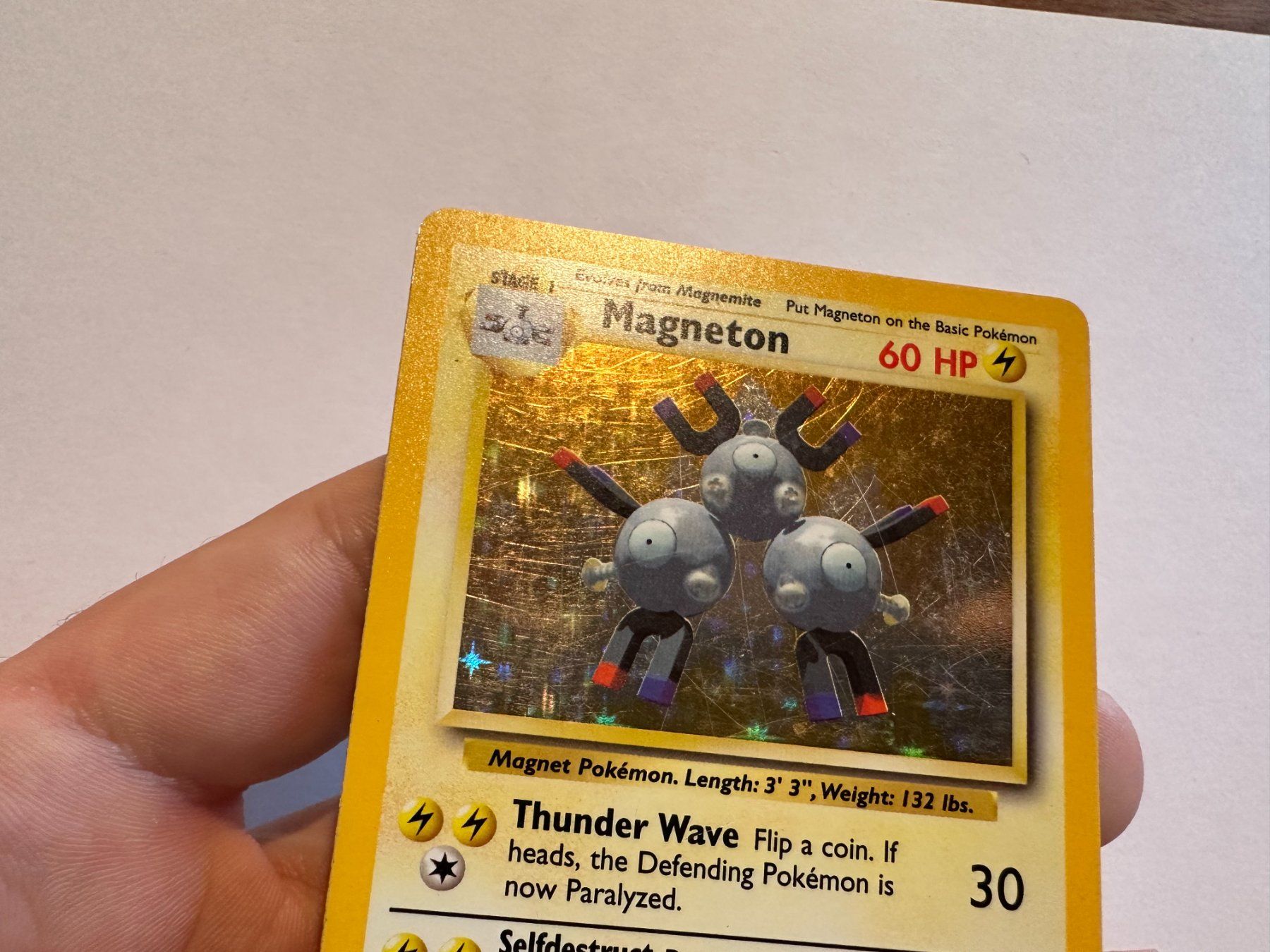 Pokémon Cartes à collectionner: Magneton holo Base EN – D'occasion à Hagendorn par Pokecollectorch 3