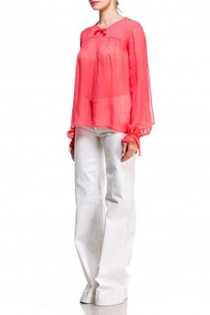 Just Cavalli spring summer blouse in coral 36 Small