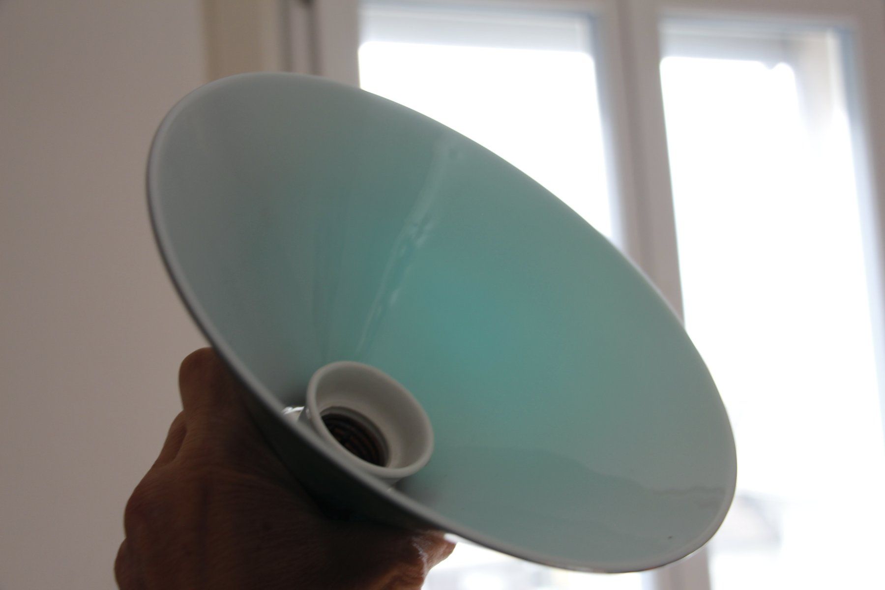 Lampade: ANTIKE GLASLAMPE ca. 1930 – Usato da St. Gallen venduto da modernetc 4