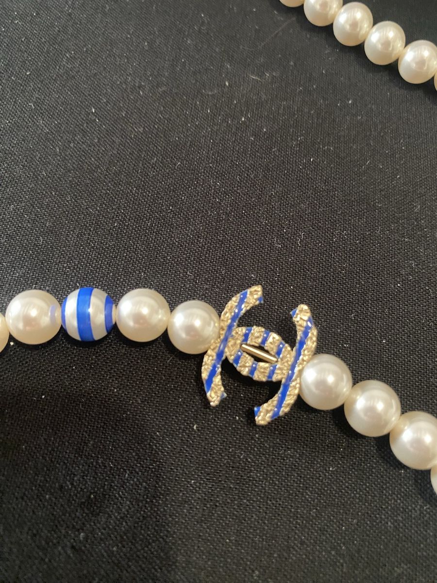 Chanel Ketten: Sautoir perles Chanel CC - New – Neu und originalverpackt aus Corsier GE von tanamera 3
