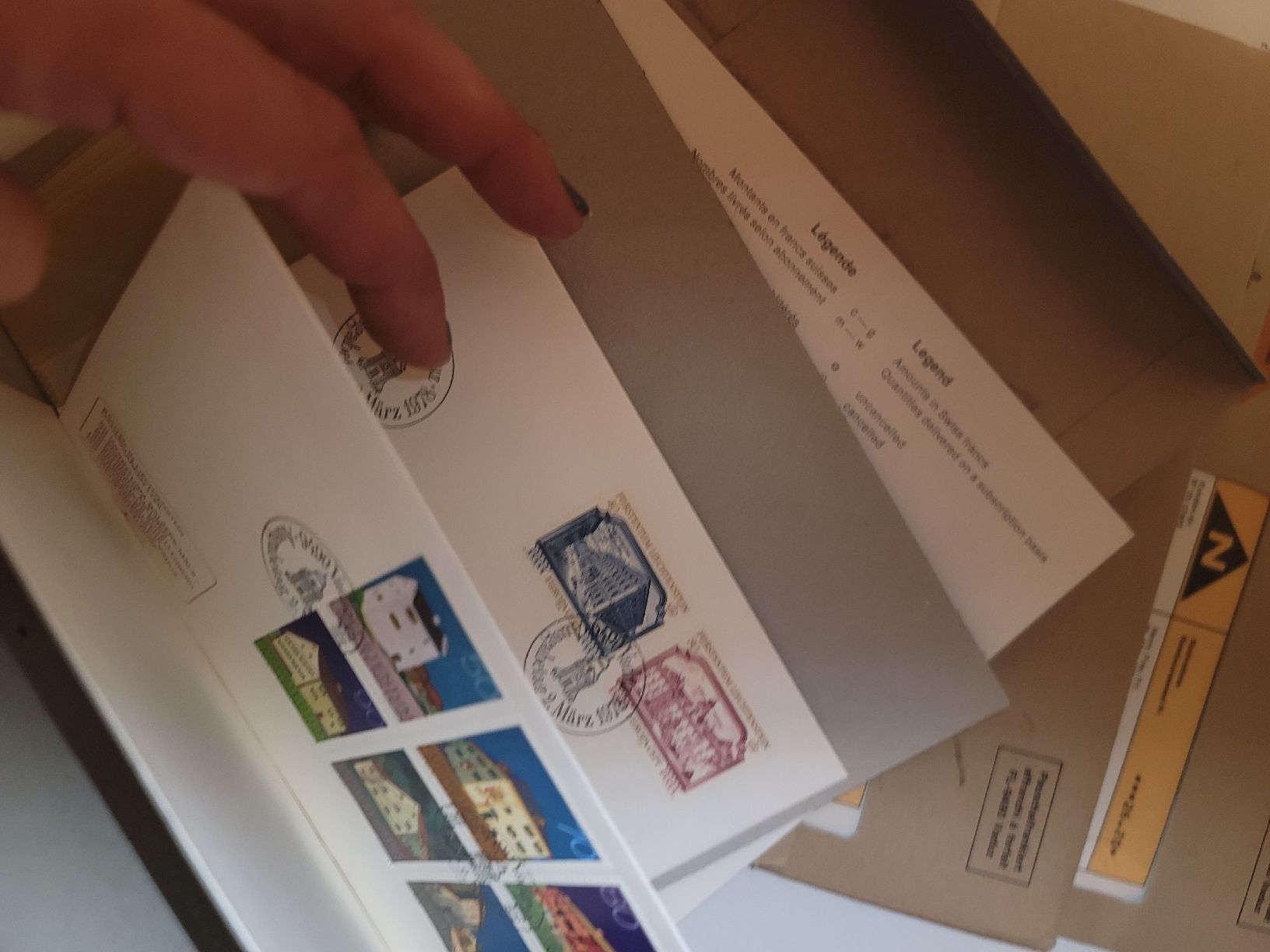 Tutti i francobolli: 5 Pack, Briefe Postwertzeichenstelle Vaduz, Liechtenstein – Nuovo (secondo la descrizione) da Zollikerberg venduto da Nice_Name 3