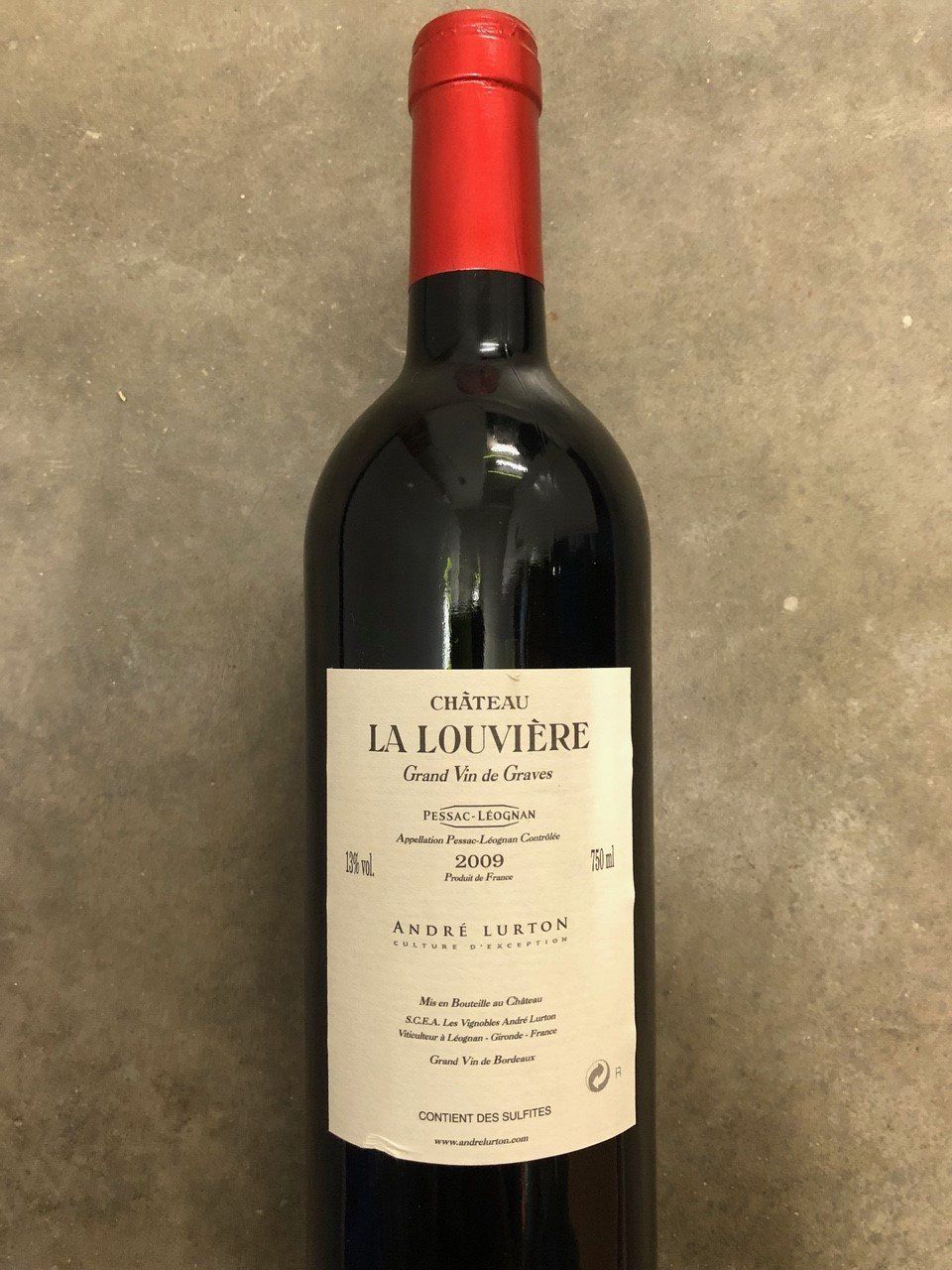 Wein: Château la Louvière 2009 / Graves – Gebraucht aus Binningen von Kellox 1