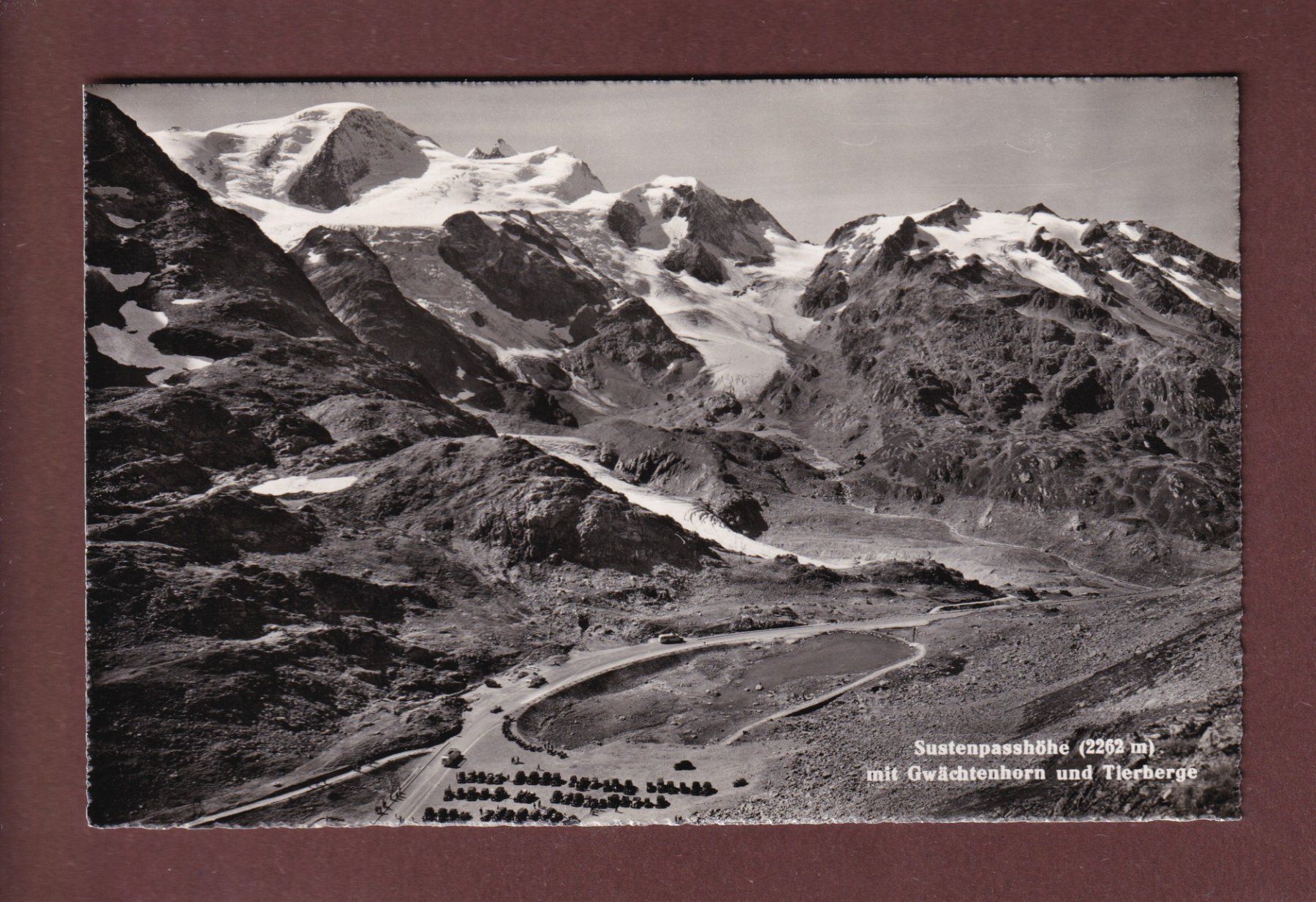 Cartoline postali: SUSTENPASSHÖHE - Gwächtenhorn – Usato da Pully venduto da nicecards-shop
