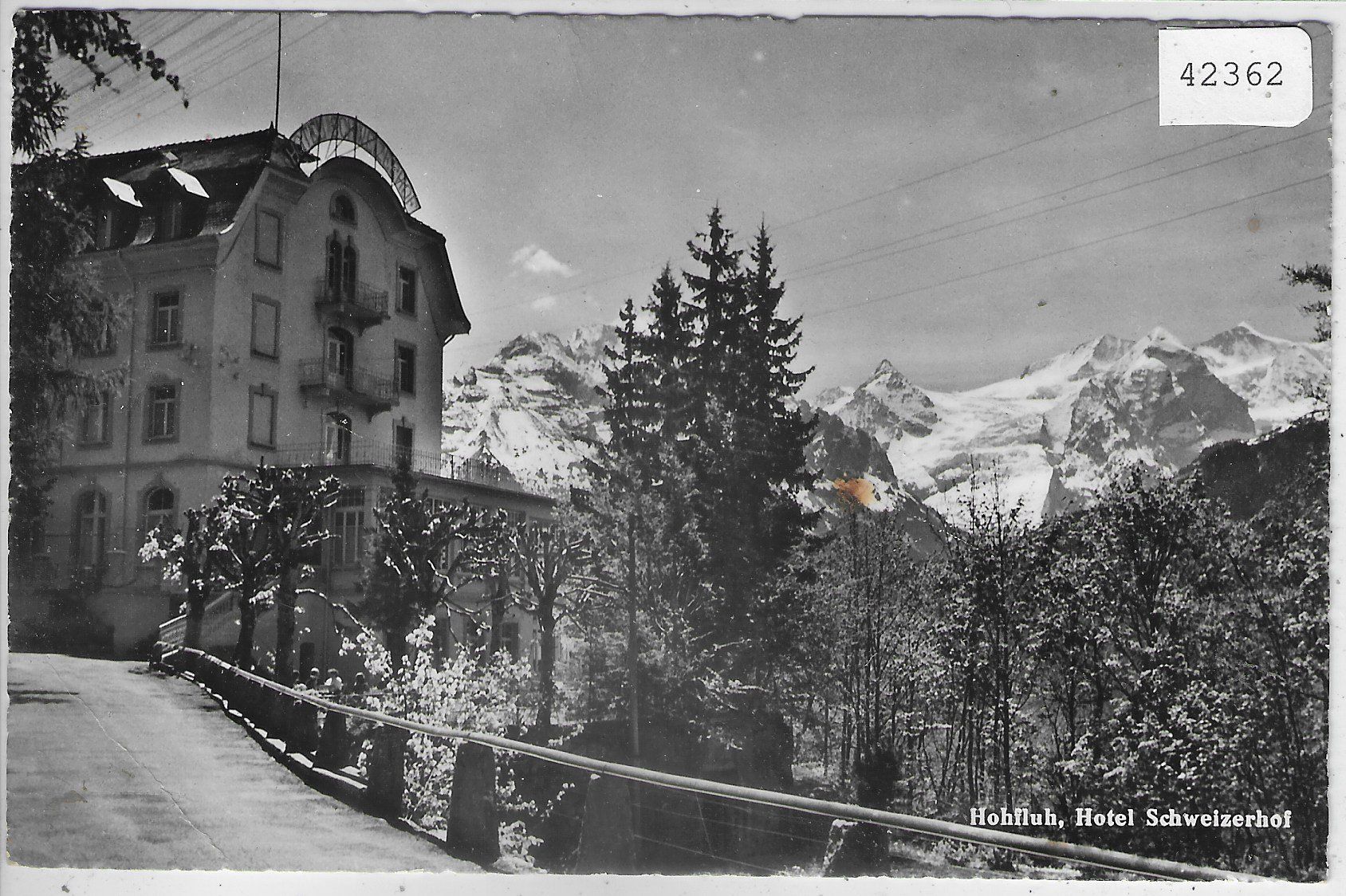 Ansichtskarten: Hohfluh - Hotel Schweizerhof – Gebraucht aus Ettingen von Kartenplanet