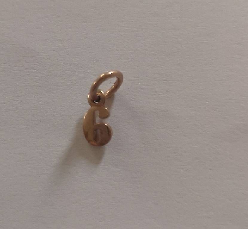 DoDo Ciondoli: Pendentif dodo de pomellato chiffre 6  neuf – Nuovo e nell'imballaggio originale da Morges venduto da Sick-bo