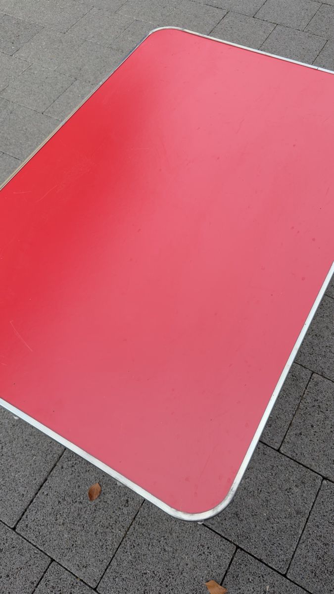 Tavoli: Campingtisch rot/ vintage – Usato da Thunstetten venduto da Specht71 3