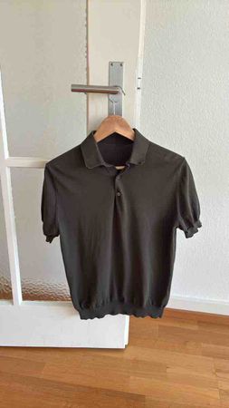 Filippo de Laurentiis Herren Poloshirt olivgrün Grösse S