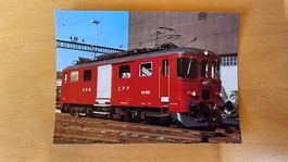 Postkarte SBB Gepäcktriebwagen De 4/4 1662