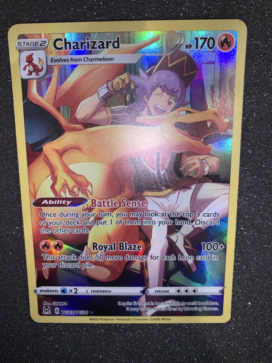 Pokémon Carte collezionabili:  Charizard TG03/TG30 – Usato da Bironico venduto da ars_z6lb 4