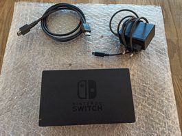 Original Nintendo Switch TV-Dockingstation mit Netzteil NSW