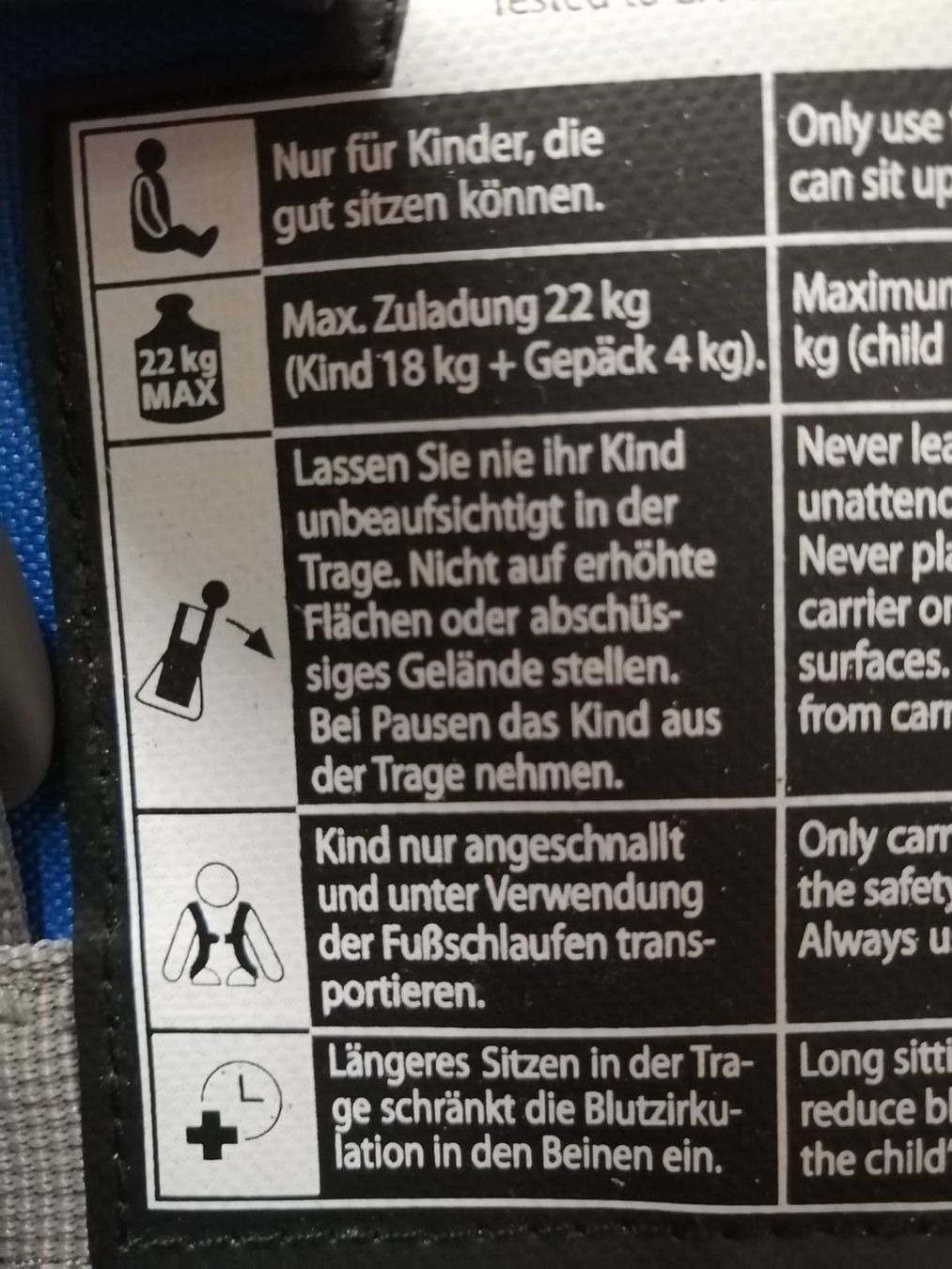 Deuter Bauch- & Rückentragen: Kraxe / Kindertrage / Rucksack / Deuter – Gebraucht aus Goldach von Gipo 4