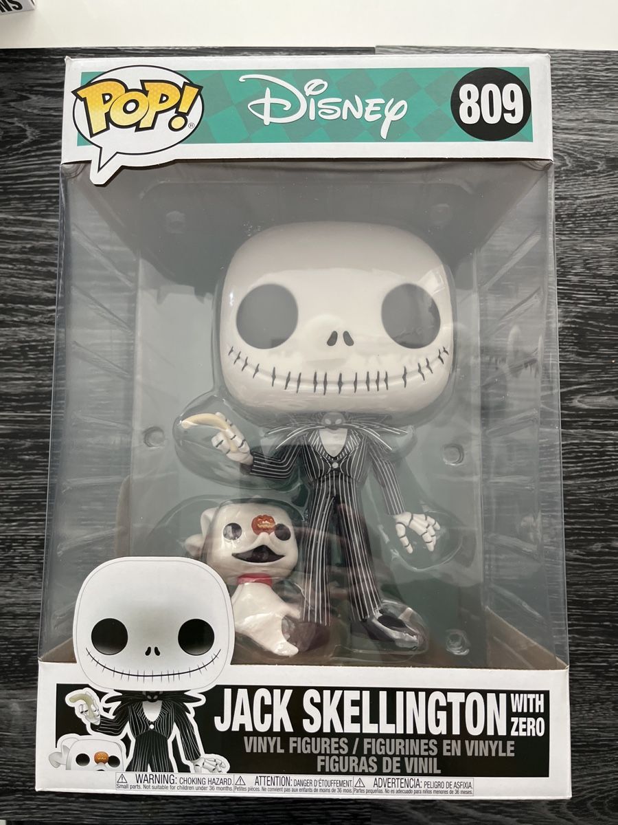 Funko Figuren: Funko Pop Jack Skellington avec Zero - Édition Noël! – Gebraucht aus Yverdon-les-Bains von vin_95zk