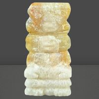 🗿 Onyx Totem Figur – Mesoamerikanischer Stil ✨