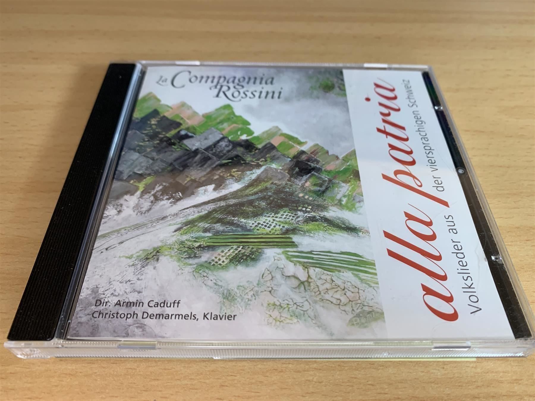 CD: La Compagnia Rossini - Alla patria – Usato da Rikon im Tösstal venduto da Alpenmutz