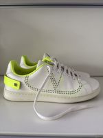 Valentino Sneaker Gr. 41 Weiss Neon Gelb Turnschuhe Schuhe