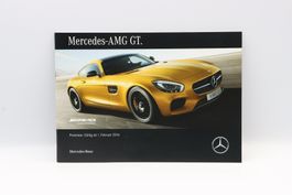 Mercedes AMG GT 2016 Preisliste Prospekt