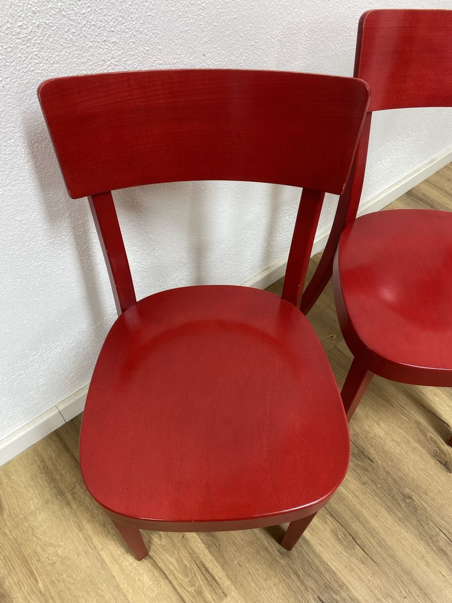 Horgen Glarus Sedie: Beizenstühle Horgen Glarus rot – Usato da Basel venduto da MoebelSackmann 4