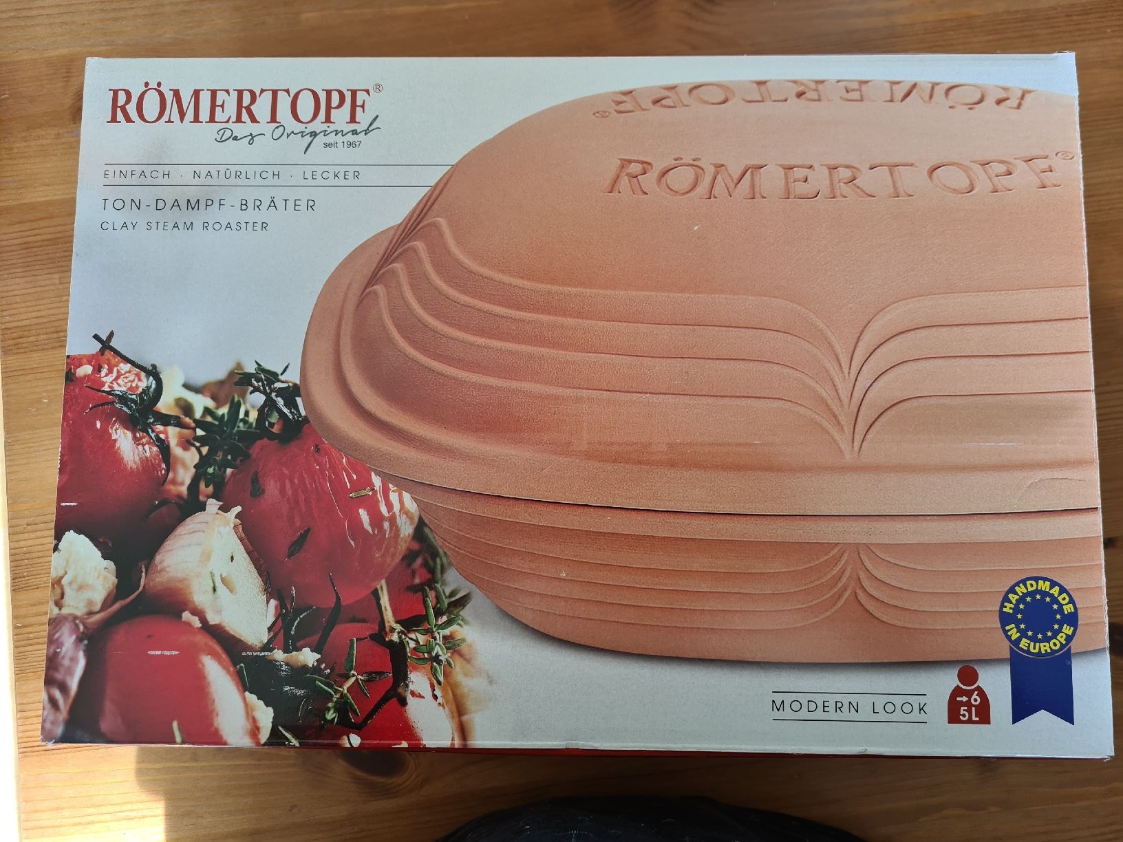 Töpfe: Römertopf Tondampfbräter 5L  – Neu und originalverpackt aus Horw von Mirii91