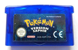 Nintendo GBA - POKEMON Version Saphir