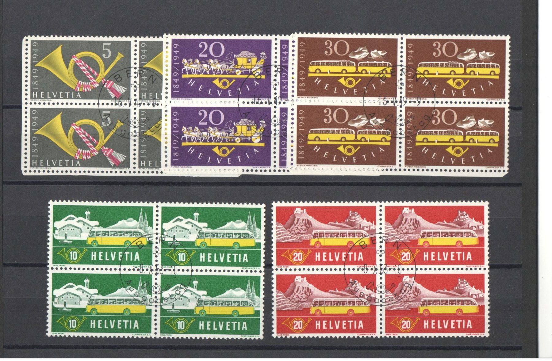 Alle Briefmarken: timbres propagande – Gebraucht aus Echichens von Topfila