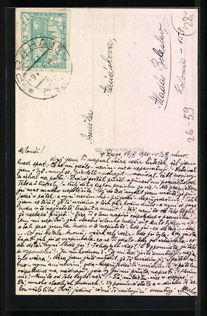 Cartoline postali: Alphonse Mucha: Resistance, Krieger mit  – Usato da Berlin venduto da bartko-reher 1